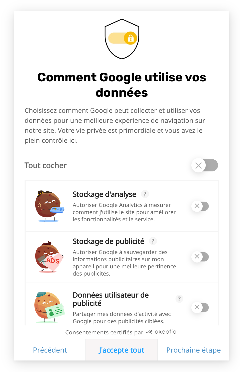 Installation Du Google Consent Mode V2 – Support Axeptio